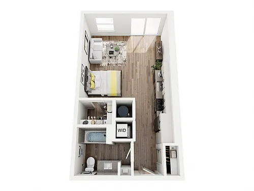 Floor plan Studio 2