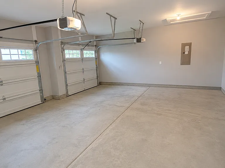 2-car garage with 2-key entry pen pads