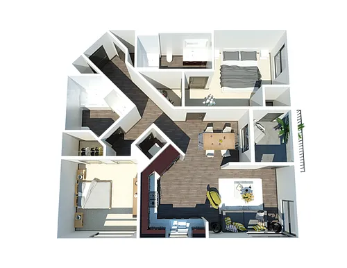 Floor plan B2