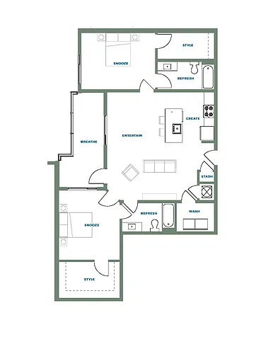 Floor plan B9