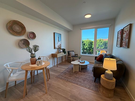 Dining and living area.