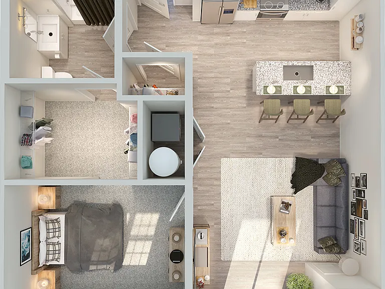 Park Lamont Apartments & Townhomes — Photo 15