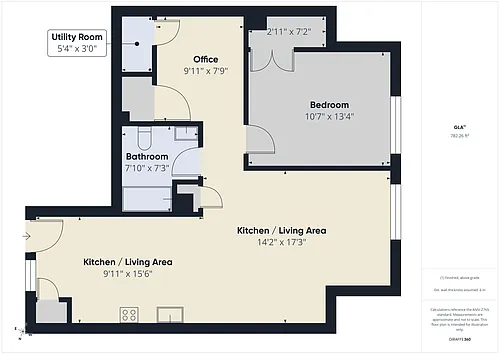 Floor plan 302