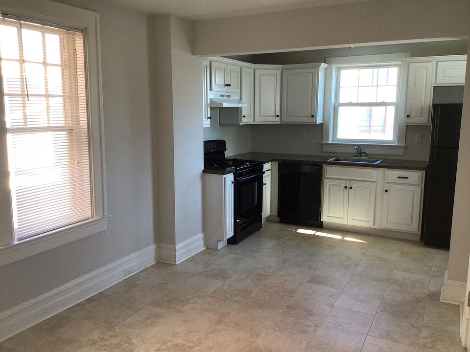 Large eat in kitchen, gas stove, dishwasher, fridge, washer and dryer.