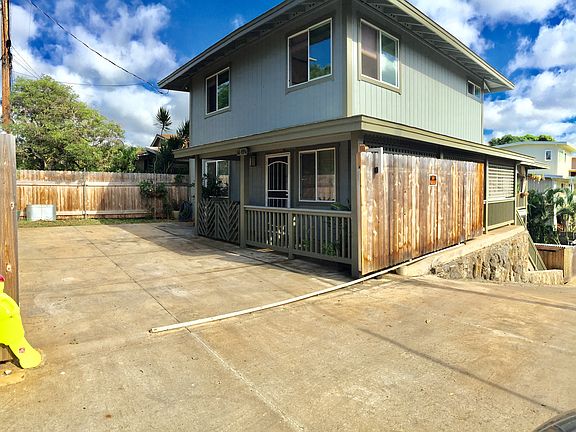 Fence slides open/parking