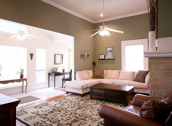  Every room in the house is filled with natural light.