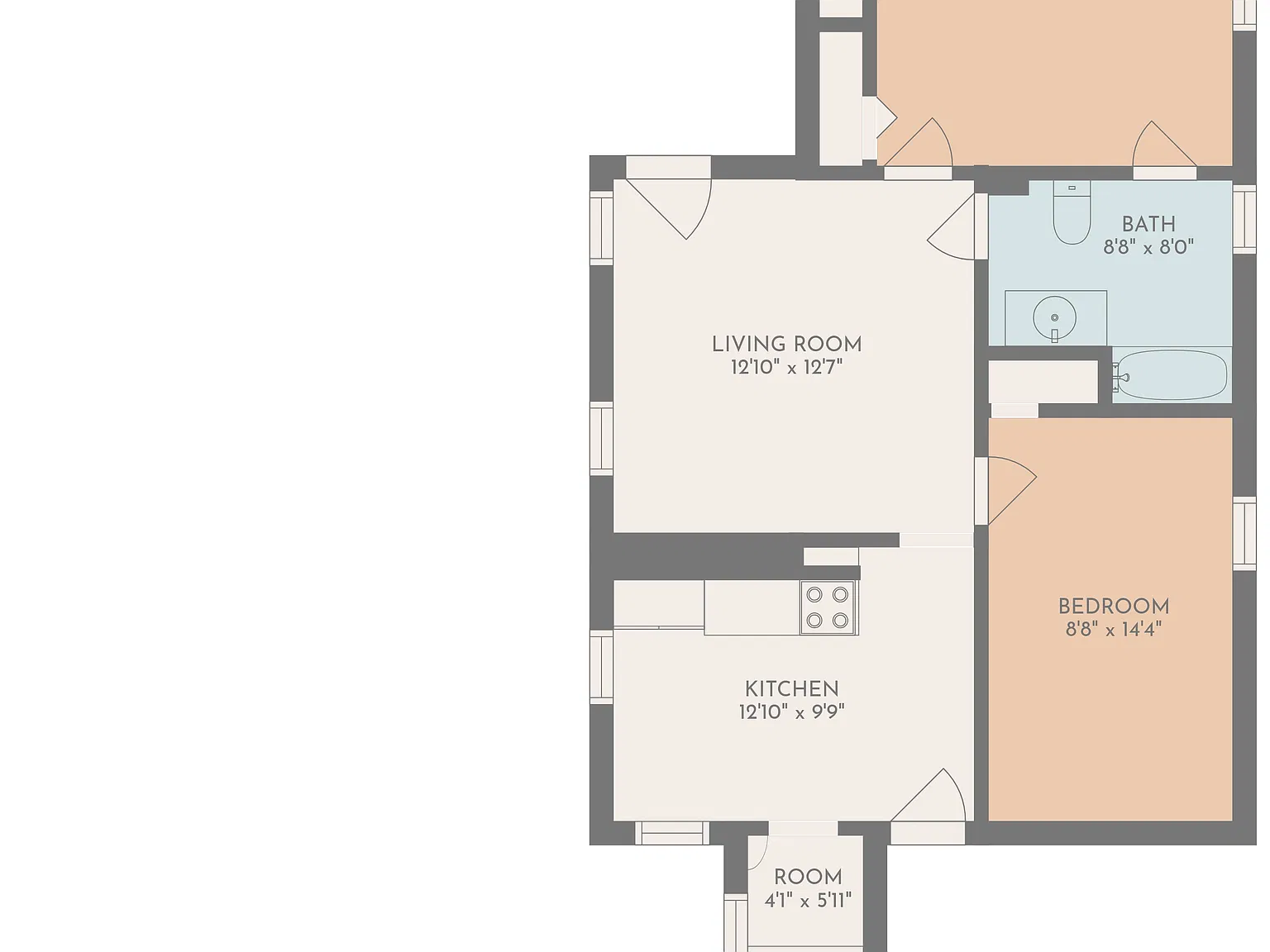 2 bed, 1000 sqft, $2,600 — Photo 1