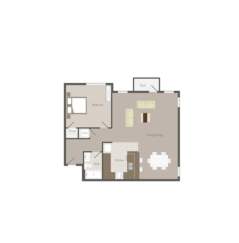 Floor plan North Tower A4