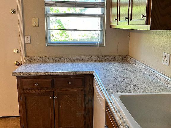 Kitchen and back door