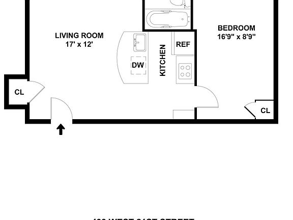 2nd image of 433 W 21st St APT 10E
