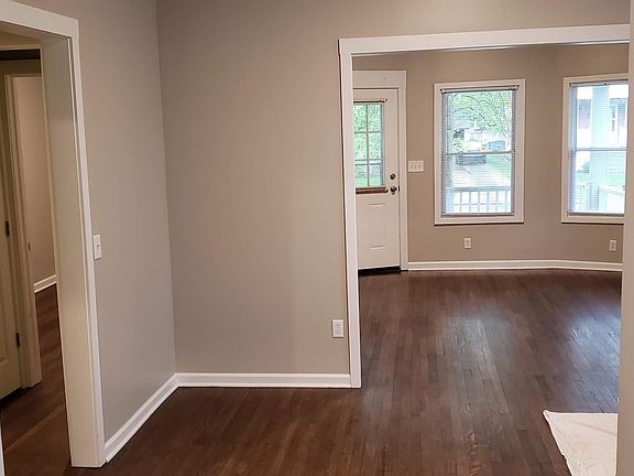 View of Living Room and Dining Room from Kitchen