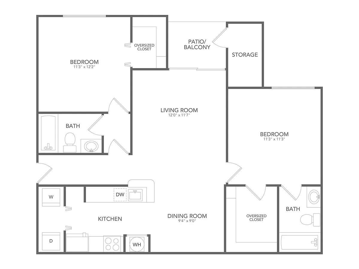 Floor plan B1-PR