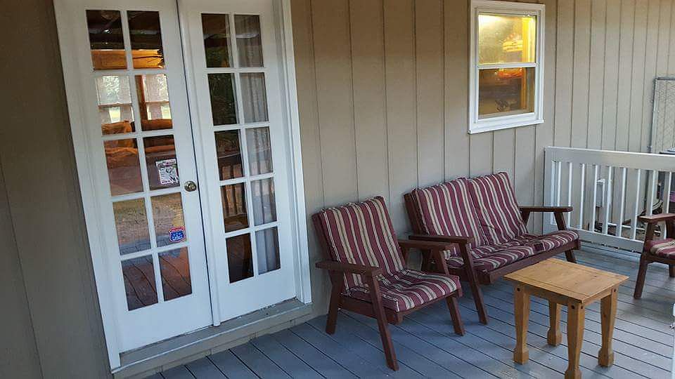 Covered Back porch