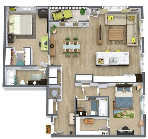 Floor plan Clover
