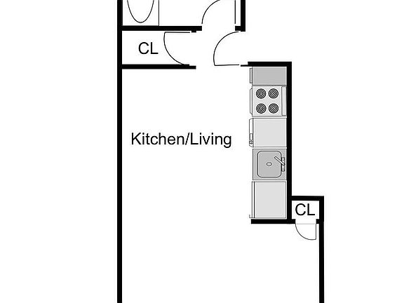 5th image of 441 W 56th St APT 2A