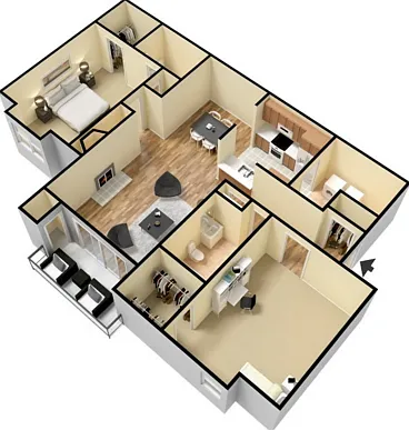 Polo Club Apartments — Photo 12