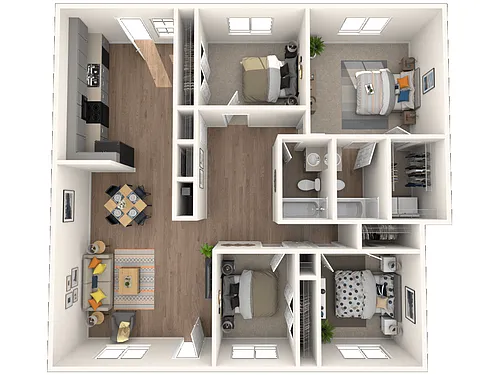 Floor plan The Emerald