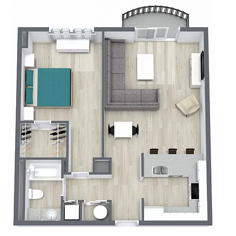 Floor plan Oldham