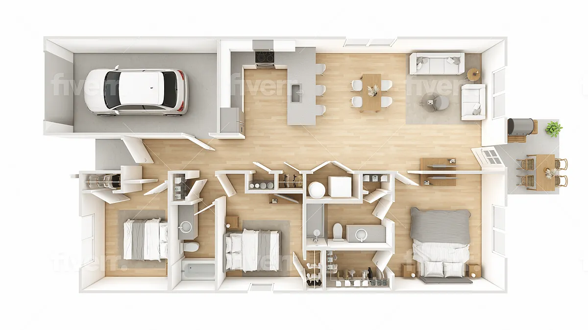 Floor plan B