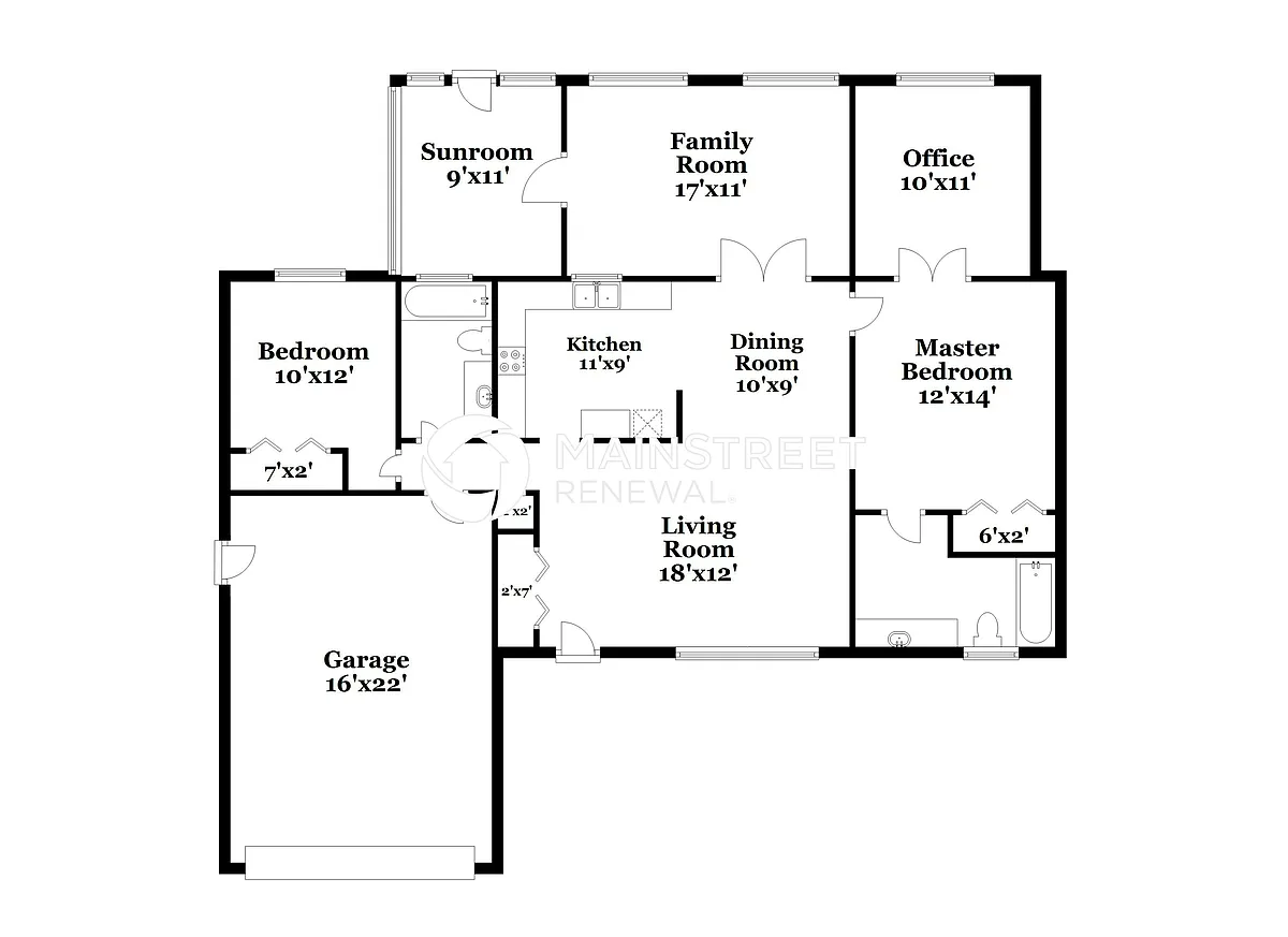 Floor Plan - 3224 Galiot Rd