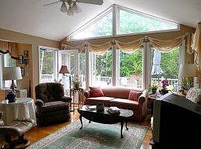Living Room open to full deck