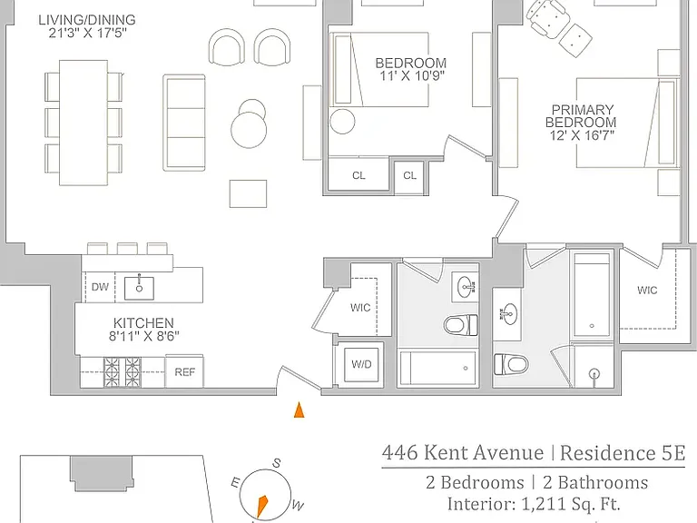 446 Kent Ave #5EE — Photo 2