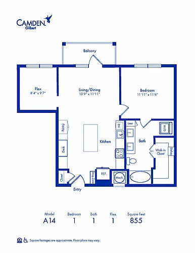 Floor plan A14