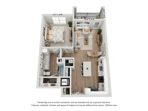 Floor plan A13