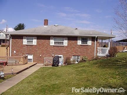 Rear of Home and Back Yard