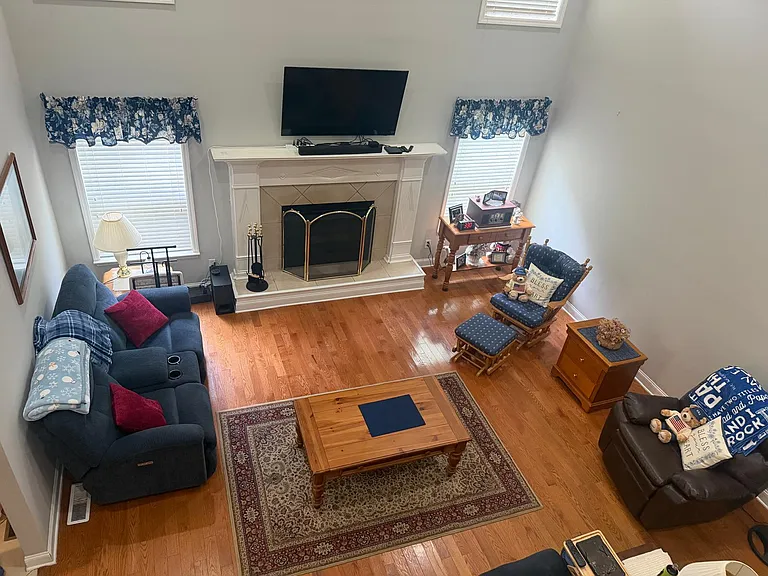 Living room - Top view