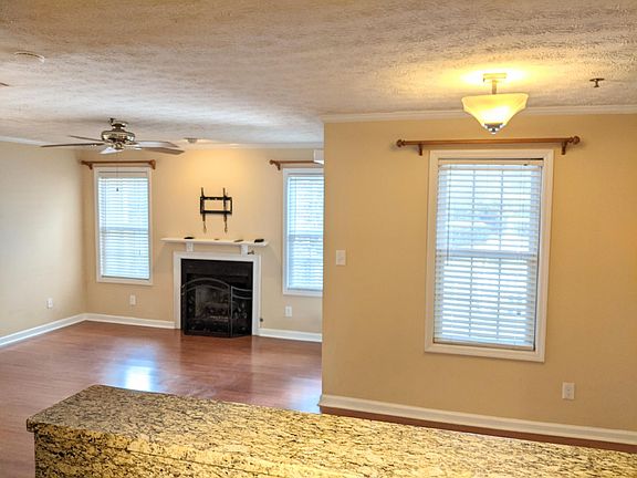 Fireplace.