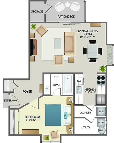 Floor plan The Cove