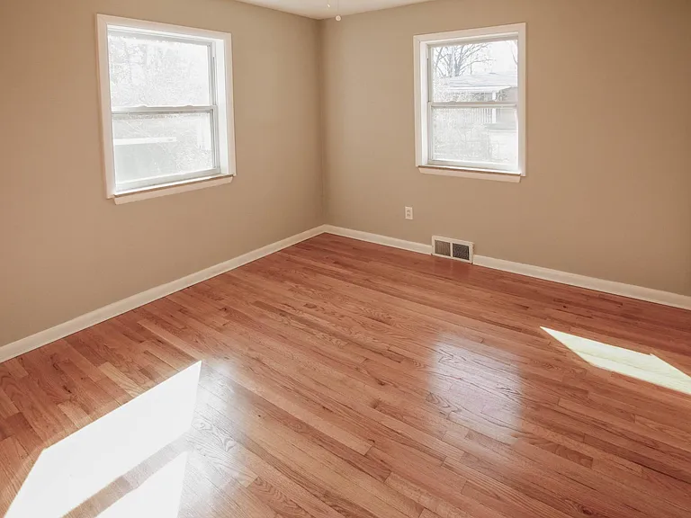 Bedrooms have hardwood floors as well