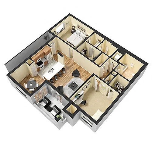 Floor plan The Palmetto