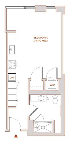 Floor plan Gallery Studio