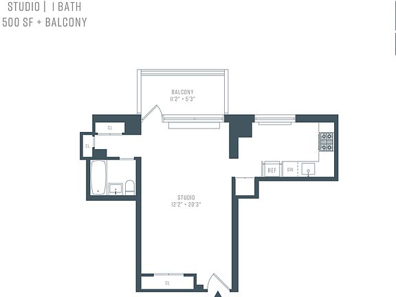 2nd image of 135 W 96th St #9HH