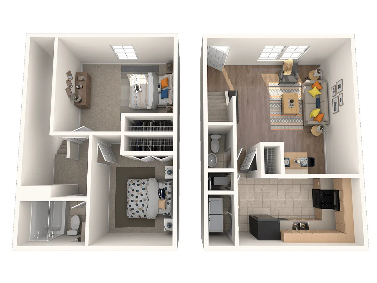 Floor plan B15A