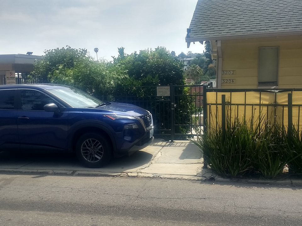 Parking space and gate entry