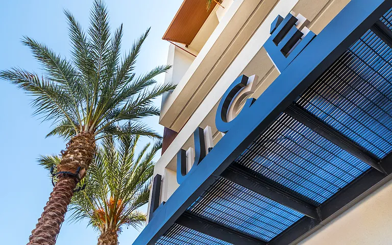 Luce Exterior Building Sign