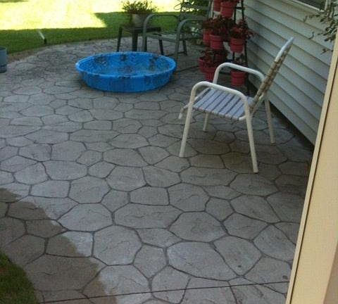 Back yard patio