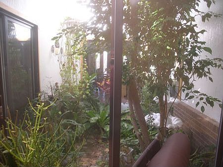 Sun-filled center atrium