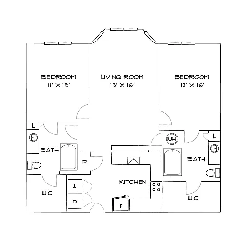 Floor plan Design 2B