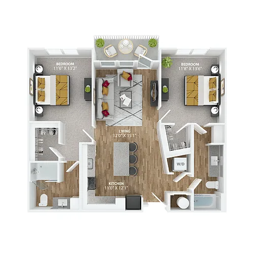 Floor plan Astaire B1