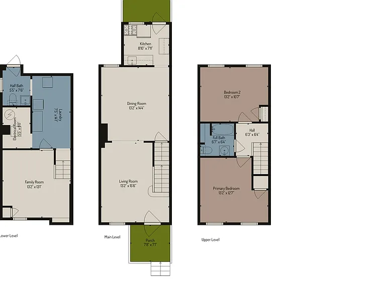 Floor Plan: All Levels