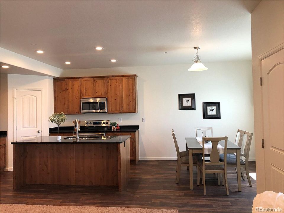 kitchen and dining area