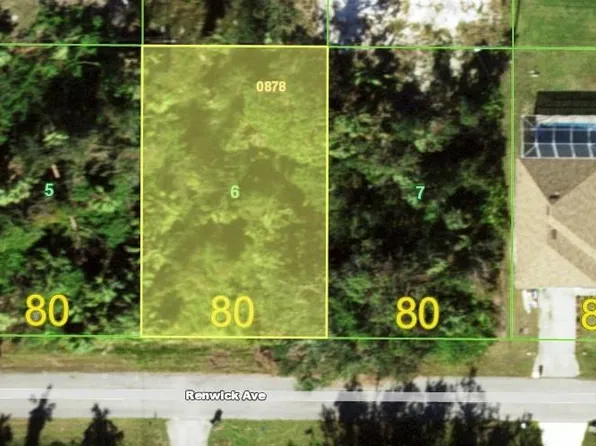20208 RENWICK AVENUE LOT 6, PORT CHARLOTTE, FL 33954