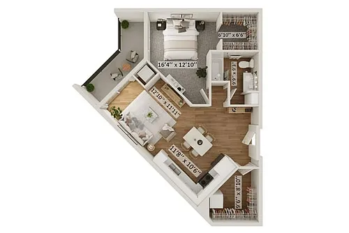 Floor plan Parker E