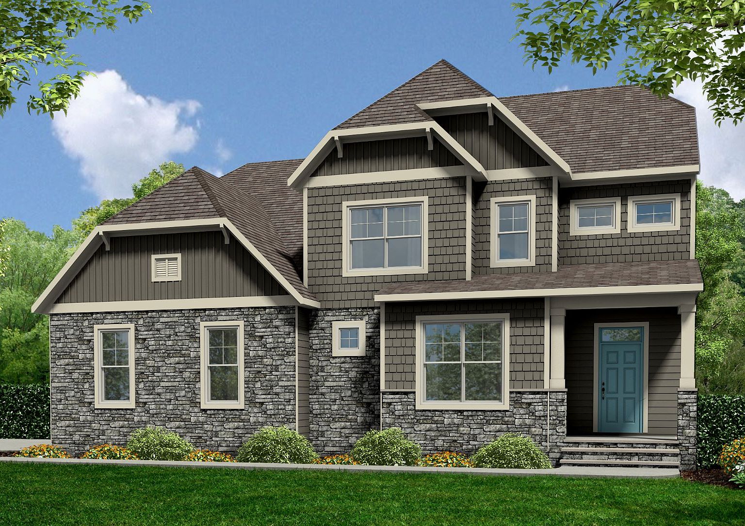 Sutherland Plan, Lake Margaret at The Highlands, Chesterfield, VA 23838