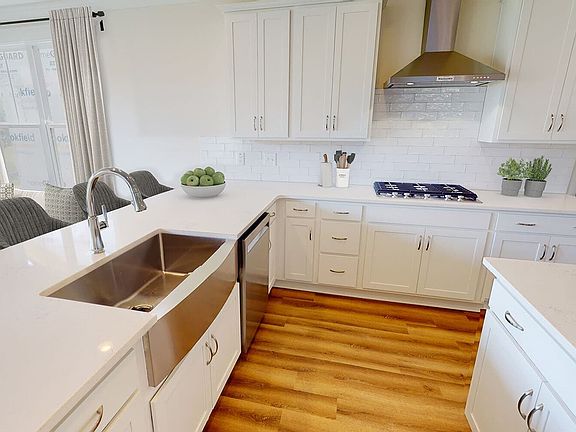 The kitchen of the Sinclair by Brookfield Residential