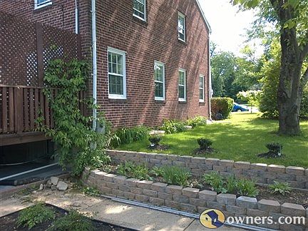 View from side of the house